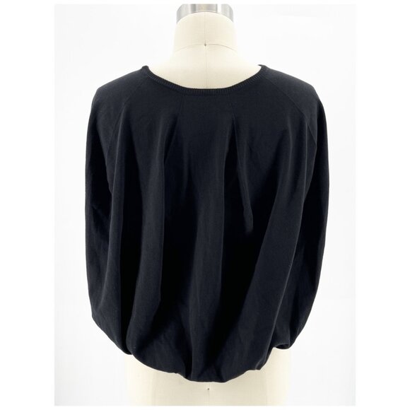 Leur Logette cotton stretch top black 1/S NEW - Picture 4 of 11